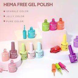 VENALISA Upgraded Formula Hema Free UV & LED Gel Nail Polish 7.5ml - Shade 514 image 5