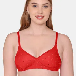 KOMLI Pack of 3 Graphic Printed Full Coverage Lightly Padded T-shirt Bra-All Day Comfort image 5