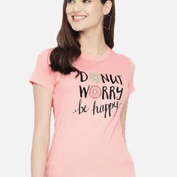 Fabflee Pack Of 3 Printed Round Neck Cotton T-shirts image 4