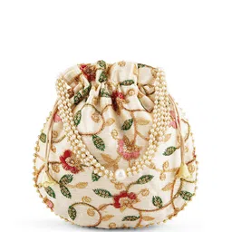 TEEJH Embroidered Potli Clutch image 4