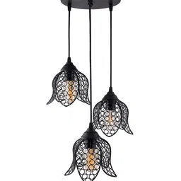 Homesake Black Textured Handcrafted Cluster Lights image 2