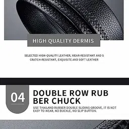 Zacharias Men Textured Belt image 3