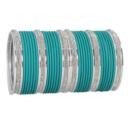 LAVAZZA 42-Pcs American Diamond Studded Bangles image 2