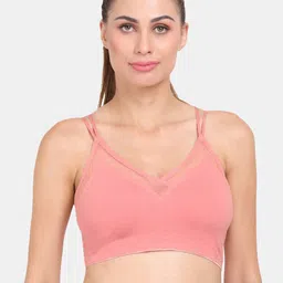 Amour Secret Pack Of 2 Lightly Padded & Non-Wired Seamless Anti Odour Workout Bra image 3