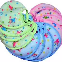 super soft baby bibs ,waterproof,and easily washable and quick dry ,perfect for your tiny (pack of 12)-image-4