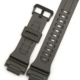 Rayyn [CASO4]FOR ''CASIO" W-735H, W-736H, AQ-S810W, AEQ-110W & AEQ-110BW (MODEL ONLY) 18 mm Resin Watch Strap image 2