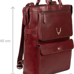 hidesign Small 12 L Backpack TRINITY 03 Genuine Leather Women's Backpack image 2