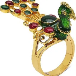 johareez Sterling Silver Gold Plated Ring-picture-13