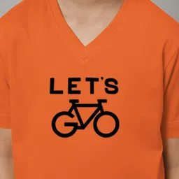 Friskers Boys Graphic Printed V-Neck Pure Cotton T-Shirt image 4