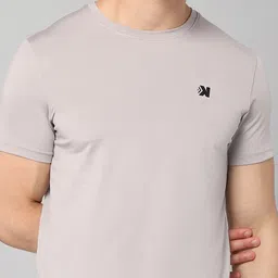 JACKDANZA Men Grey T-shirt image 2