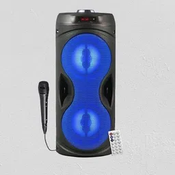 ENMORA EN-09 Portable Multi-Media Party Speaker H19 5 W Bluetooth Tower Speaker-image-34