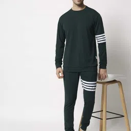 the himalayan Self Design Men Track Suit image 3
