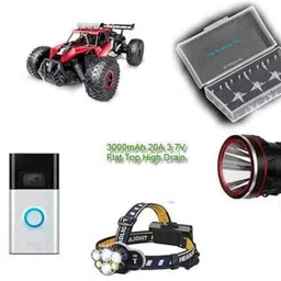 microusb Samsung INR18650 3000mAh 30Q 3.7V Rechargeable Lithium Battery image 5