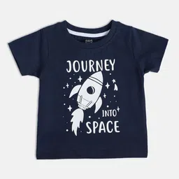 MINI KLUB Boys Graphic Printed Round Neck Cotton T-shirt-picture-10