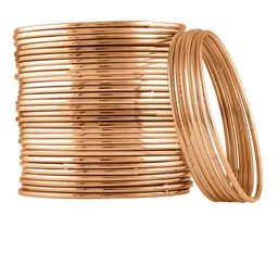 Peora Set Of 36 Rose Gold Plated Bangles image 4