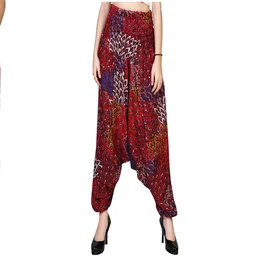 narnari Printed Rayon Women Harem Pants-picture-13