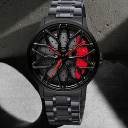 realbuff Alloy wheel red 1139 analog Analog Watch - For Men Alloy wheel red 1139 watch-picture-34