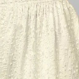 unique look Women Loose Fit Cream Pure Cotton Trousers image 4