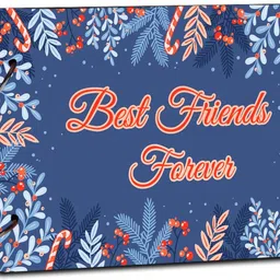 My Best Friend Scrap My Best Friend Leaf Border Book Photo Album Size 8.5x6 inch 20 sheet Theme, Scrapbook Kit-image-42