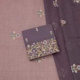 soch Unstitched Cotton Blend Salwar Suit Material Floral Print image 3