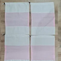 nature maa Pack of 12 Cotton Vegetable Bags Fridge Storage Sabji Pouch Reusable Washable Cotton Fruit & Vegetable Basket image 4