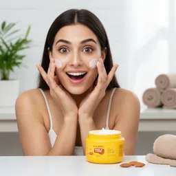 kaiasha honey and almond cream Glowing Soft Smooth Skin Body Moisturizer Cream image 1