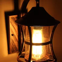 decohome Wallchiere Wall Lamp Without Bulb image 1