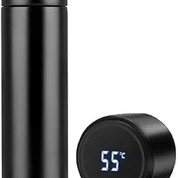 k m d Smart LED Temperature Display Stainless Steel Vacuum Flask 500 ml Water Bottle image 1