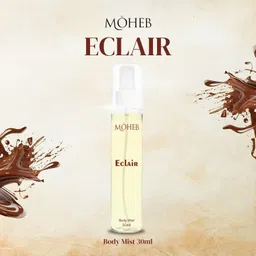 moheb Eclair & Pink Moss Mist | With a Composition of Amber & Chocolatey Fragrance | Body Mist - For Women image 2