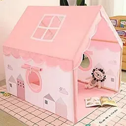 Girl's and Boy's Extremely Light Weight Play theme Tent House for Kids-image-7