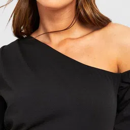 Boohoo Asymmetric Neck Jumpsuit image 3