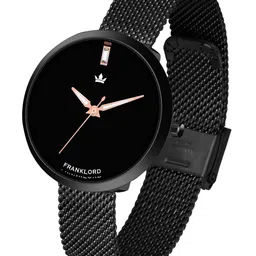 Franklord Women Textured Straps Analogue Watch F-118 BLL image 4