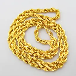 KARISHMA KREATIONS Unisex Stainless Steel Gold-Plated Chain image 2