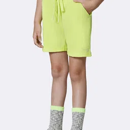 Van Heusen Girls Superior Drape Functional Pocket Longline Shorts image 5