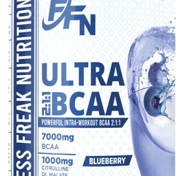 fitness freak nutrition ULTRA BCAA 2:1:1 Blueberry 7000mg BCAA + Citrulline DL-Malate BCAA-picture-14