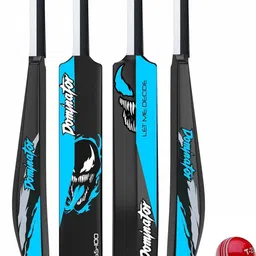 jaspo Venom Dominator Plastic Cricket bat with Ball for every age group Cricket Kit-picture-18