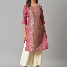 AURELIA Straight Cotton Kurta image 2