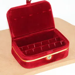 atorakushon Maroon Set of 6 Reusable Jewellery Organiser Organisers image 5