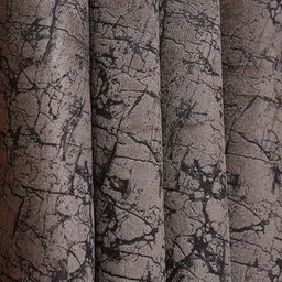 kiara creations 153 cm (5 ft) Velvet Semi Transparent Window Curtain (Pack Of 2) image 3