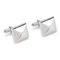 Alvaro Castagnino Textured Diamond Shaped Cufflinks image 2