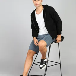 united colors of benetton Printed Men Grey Casual Shorts image 2