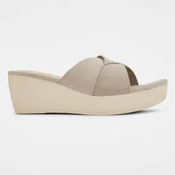 bizzaro Women BZ306 Lightweight Comfort Extra Soft Summer Trendy Premium Stylish Party Wedges Sandal image 4