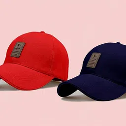 cap world Checkered, Self Design, Solid Sports/Regular Cap-picture-15
