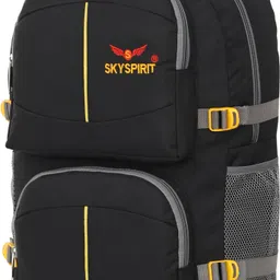 sky spirit LARGE 55L TRAVEL BACKPACK FOR OUTDOOR SPORT HIKING Rucksack - 50 L (Blue) Rucksack- 50 L-picture-34
