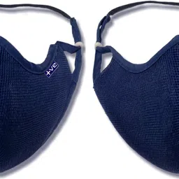 posi+ve N99 Reusable Face Mask. 99% FOG FREE, 99.80% BFE, Easy Breathing & Sweat absorption, Clear Vision, Soft on Ears, Certified & Compliant by: CE, ISO, GMP, FDA & WHO N99-Blue Washable-picture-22