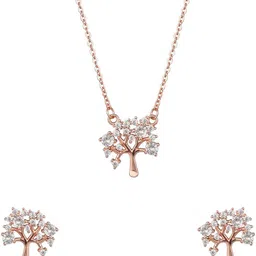 giva Silver Gold-plated Rose Gold Jewel Set-picture-11