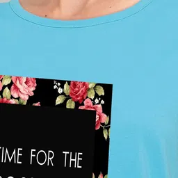 CHOZI Graphic Printed Short Sleeves Bio Finish Cotton T-shirt image 2