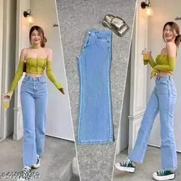 Trendy Fabulous Women Jeans-image-1