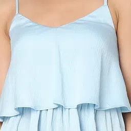 Vero Moda Shoulder Straps Layered Styled Back Top image 3