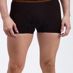 AMUL COMFY Pack Of 3 Printed Pure Cotton Trunks AC-MTROE-AF-BLK-CB-XS-3PC image 2